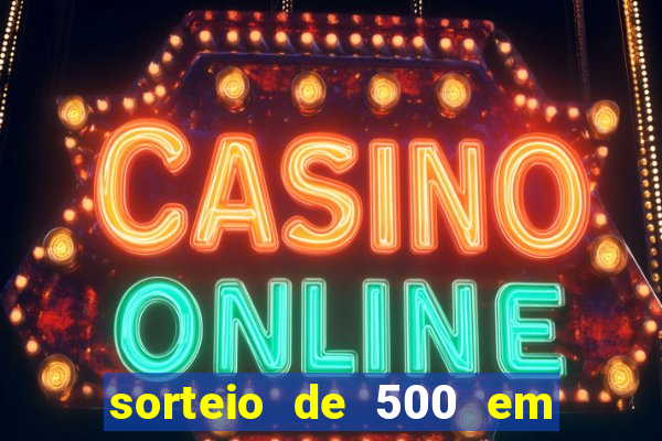 sorteio de 500 em cash toda segunda feira novibet